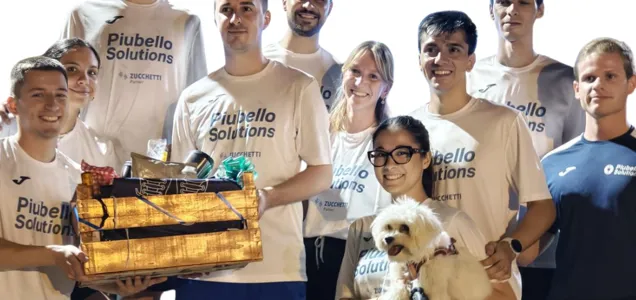 Squadra Piubello Solutions premiata con il 3° posto al Torneo Calcio Balilla di Praissola San Bonifacio